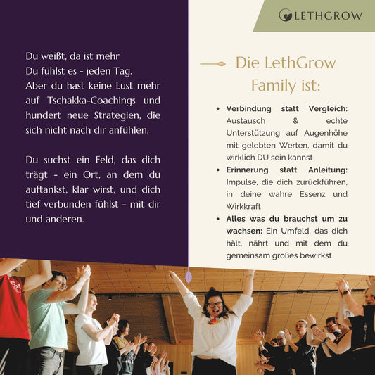 Flyer LethGrow Family